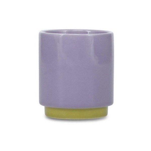 Zelený/fialový kameninový šálek 130 ml Duo – ONA