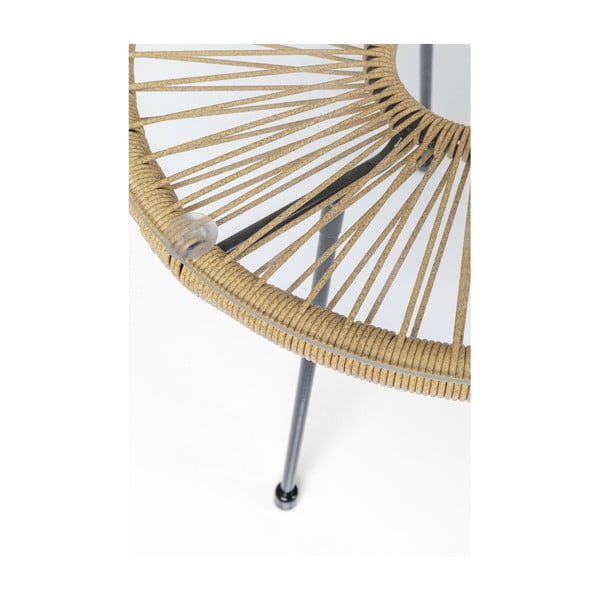 Odkládací stolek Kare Design Acapulco Nature, ø 50 cm-image-2