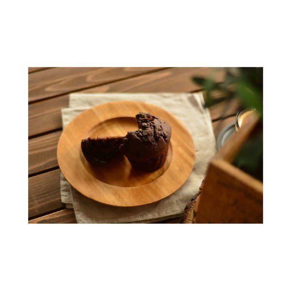Bambusový talíř Bambum Gastro, ø 20 cm-image-1