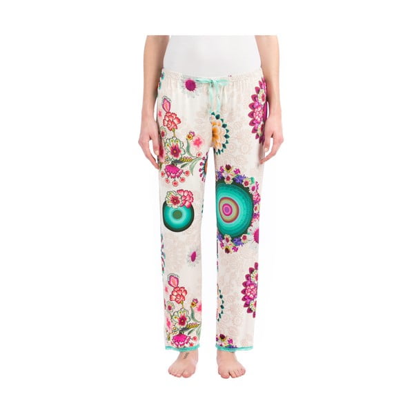 Kalhoty na doma DESIGUAL Blossom, vel. L/XL