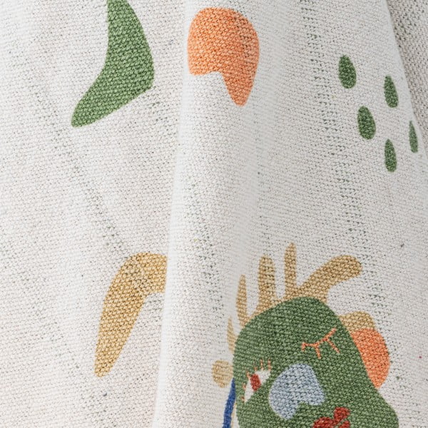 Krémová dětská deka z recyklované bavlny 130x160 cm Sylvie – Bloomingville Mini-image-3