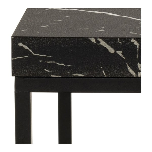 Odkládací stolek s deskou v dekoru mramoru 40x40 cm Barossa – Actona-image-4