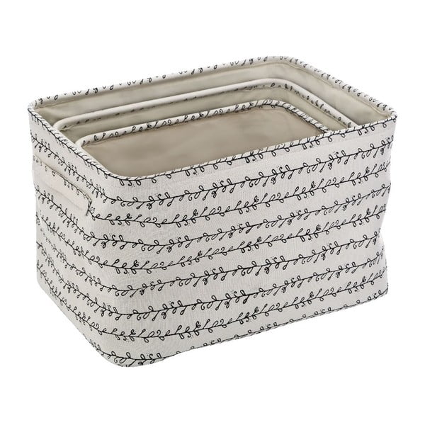 Sada 3 úložných boxů z plátna Premier Housewares Twigge-image-1