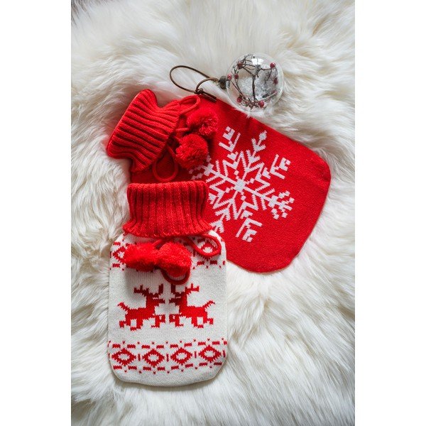 Sada 6 skleněných vánočních ozdob J-Line Bauble-image-1