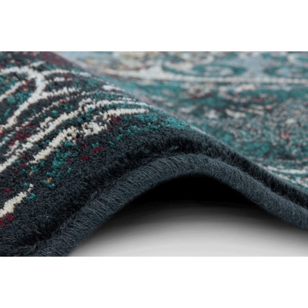 Vlněný koberec v petrolejové barvě 160x240 cm Ann – Agnella-image-2
