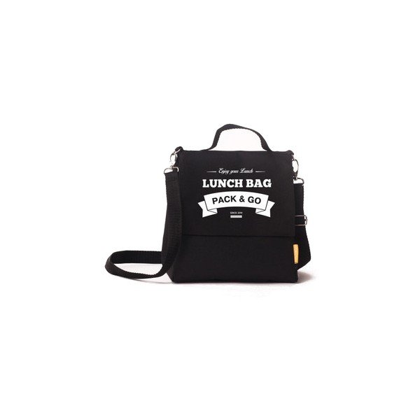 Taška přes rameno Pack & Go Lunch Large Black