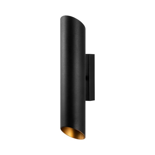 Nástěnné svítidlo v černé a zlaté barvě ø 8 cm Cut – Opviq lights