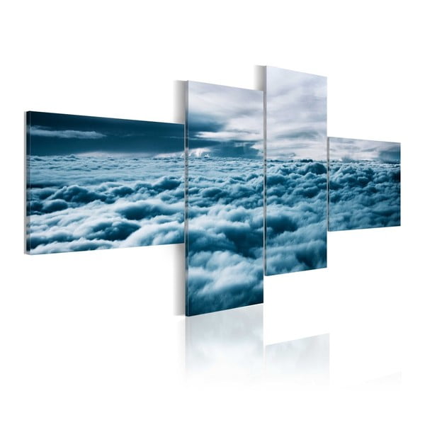 Vícedílný obraz na plátně Bimago Head in Clouds, 100 x 200 cm