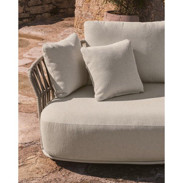 Béžová/taupe zahradní modulární pohovka 170 cm Osani – Kave Home-image-2