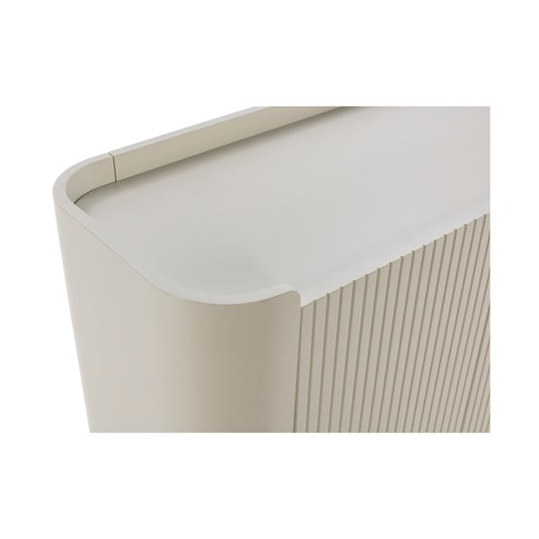 Krémová skříňka 100x140x40 cm Willa – MOME-image-4
