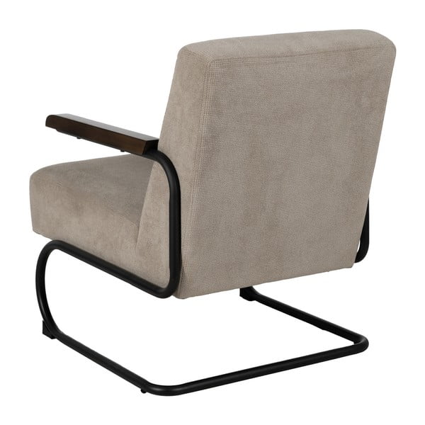 Taupe žinylkové křeslo Industra – Ixia-image-3