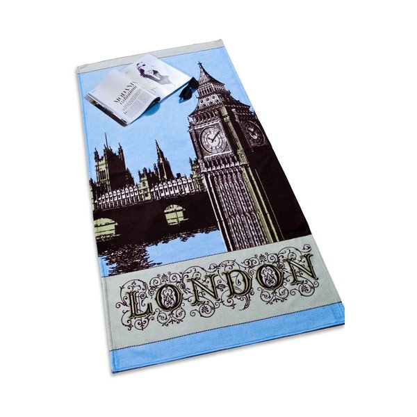 Ručník Ozdilek Big Ben Towers, 75 x 150 cm