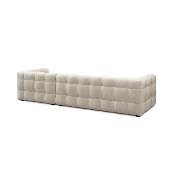 Béžová sametová rohová pohovka Windsor & Co Sofas Vesta, pravý roh-image-4