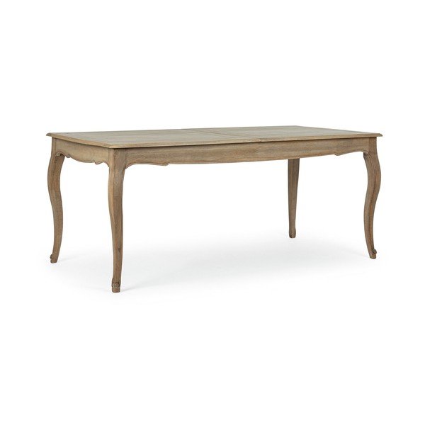 Rozkládací jídelní stůl s přídavnou deskou z mangového dřeva 90x180 cm Domitille – Bizzotto