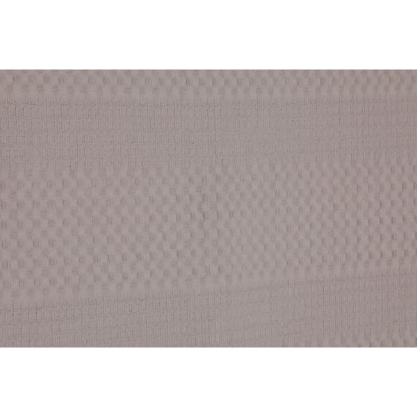 Světle hnědý bavlněný lehký přehoz přes postel Brown, 220 x 240 cm-image-3