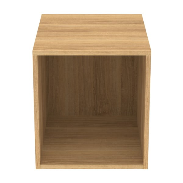 Nízká závěsná koupelnová skříňka v dekoru dubu v přírodní barvě 40x44 cm i.Life B – Ideal Standard