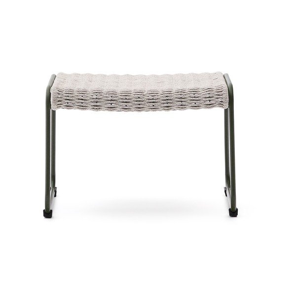 Šedozelená zahradní podnožka Maurina – Kave Home-image-2