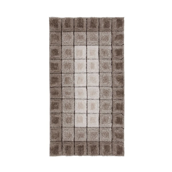 Hnědý koberec Flair Rugs Cube, 160 x 230 cm