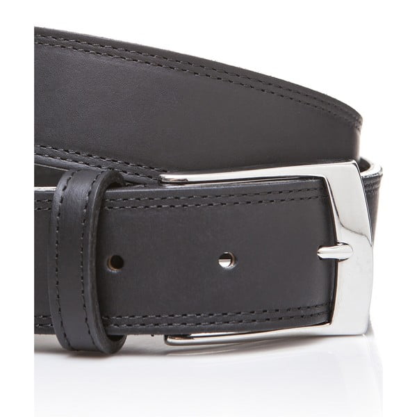 Kožený pásek Elegant Black, 130 cm-image-3
