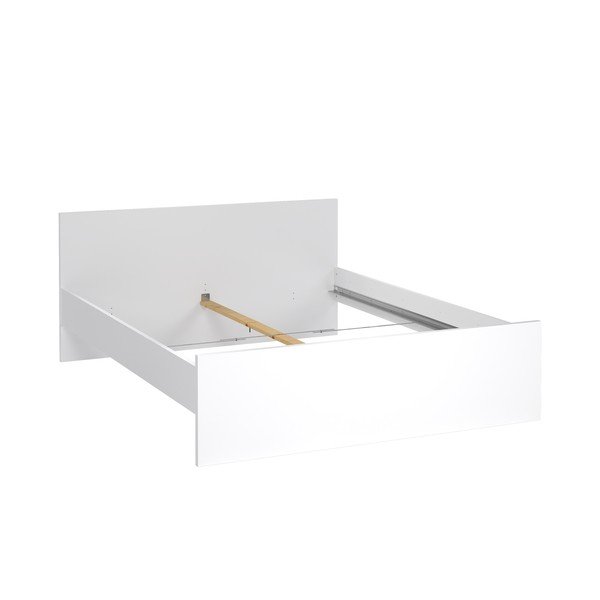 Bílá dvoulůžková postel 160x200 cm Naia – Tvilum-image-2