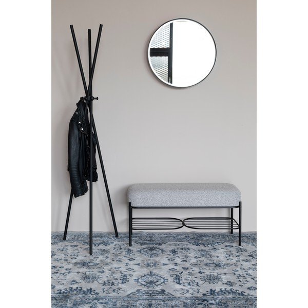 Světle šedá lavice White Label Milou-image-1