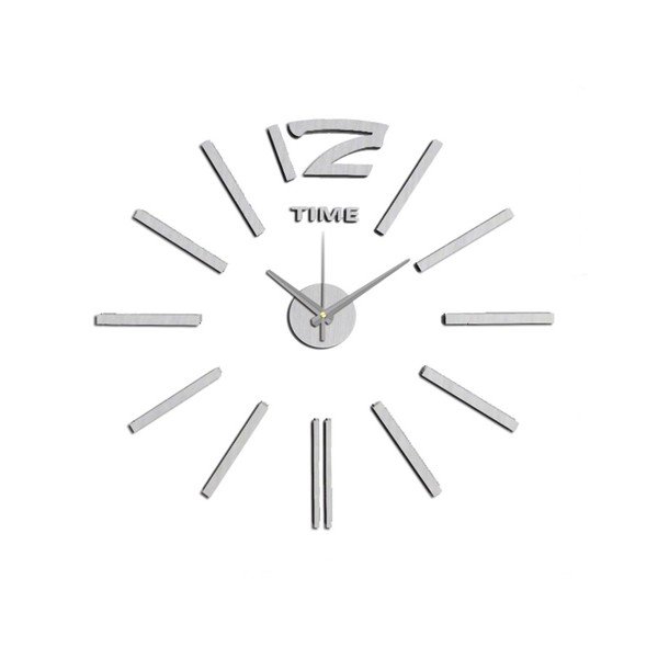 Nástěnné nalepovací hodiny Mauro Ferretti Time, ⌀ 60 cm