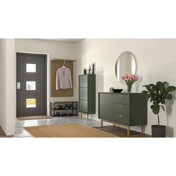 Zelený výklopný botník Svea – Tenzo-image-1