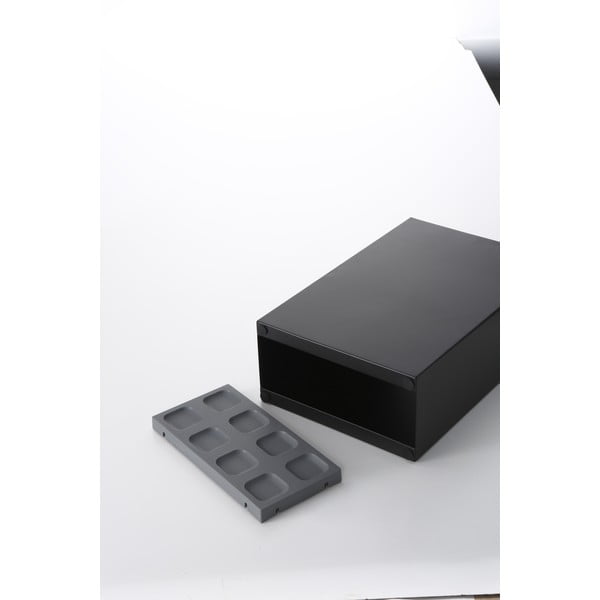 Černý kovový stojan na deštníky Yamazaki Smart-image-1