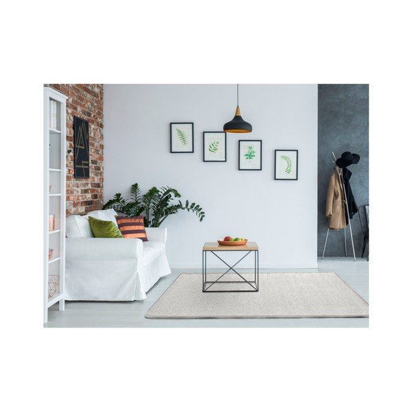 Bílý koberec Universal Liso Blanco, 60 x 120 cm-image-2