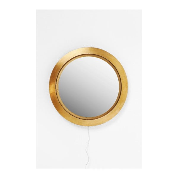 Nástěnné zrcadlo Kare Design Flash LED, Ø 60 cm
