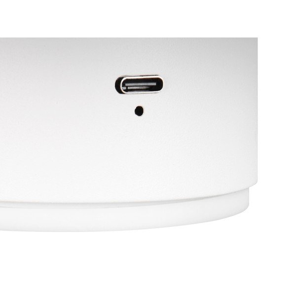 Matně bílé LED nástěnné svítidlo na USB Davey – Trio-image-3