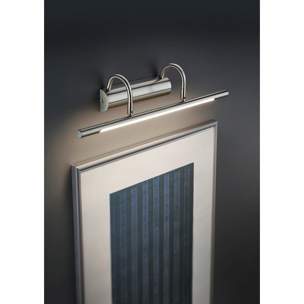 LED nástěnné svítidlo ve stříbrné barvě Cuadro – Trio-image-1