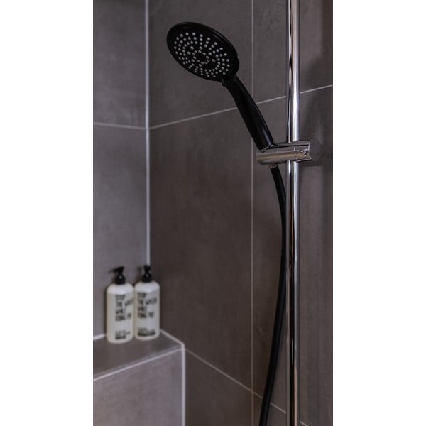 Sprchová hlavice Wenko Young Black, ø 11 cm-image-1