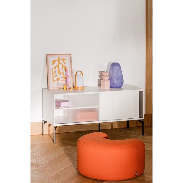 Šedobéžový TV stolek 116x55x42 cm Met Mini – noo.ma-image-4