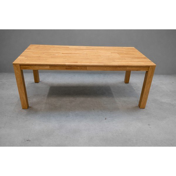 Ano jídelní stůl ano masiv dub 90x180 cm Isbel - II. jakost – Kave Home-image-1