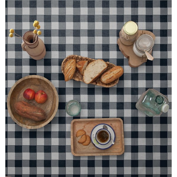 Ubrus Really Nice Things Blue Vichy, 140 x 140 cm-image-2