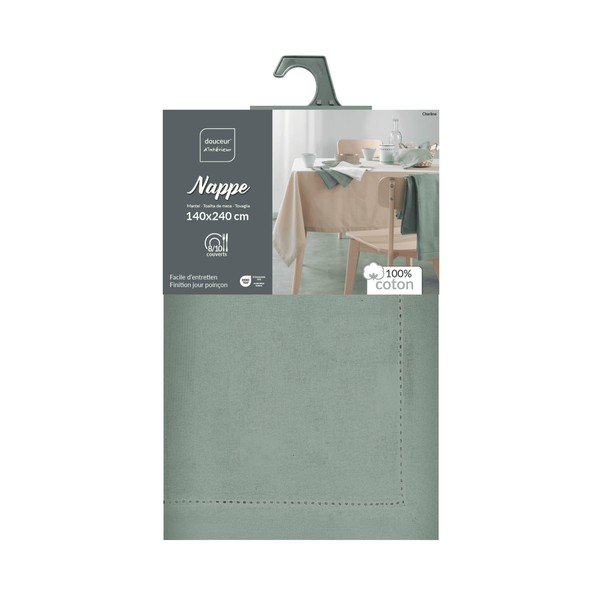 Bavlněný pratelný ubrus 140x240 cm Charline – douceur d'intérieur