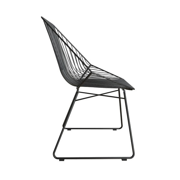 Černá kovová židle CosmoLiving by Cosmopolitan Ellis-image-2