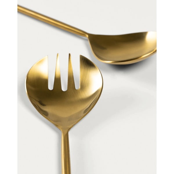 Nerezový salátový příbor 2 ks Lite – Kave Home-image-2