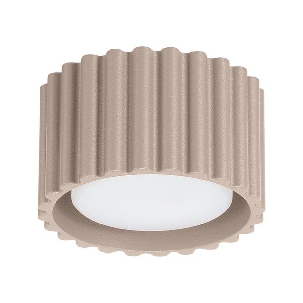 Taupe kovové bodové svítidlo ø 10 cm Zora – Sollux