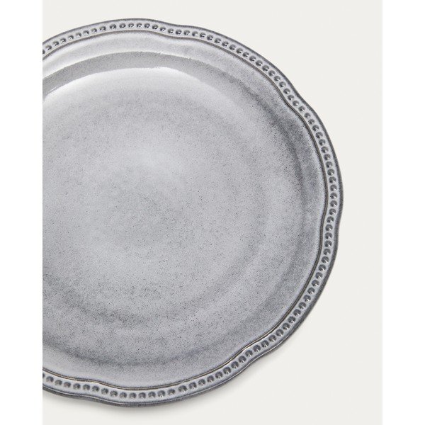 Modrý keramický talíř ø 27 cm Dovec – Kave Home-image-4