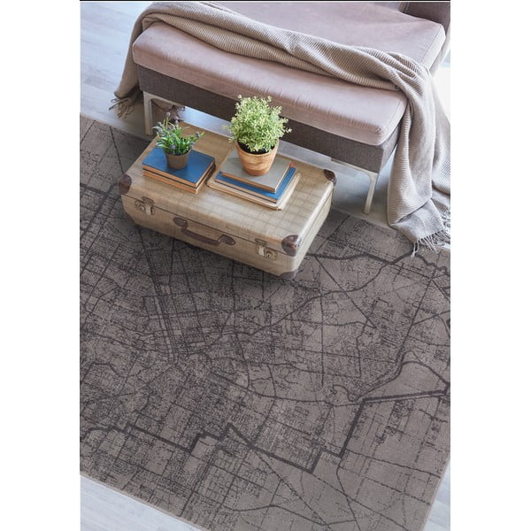 Šedý koberec 133x190 cm Soft – FD-image-1