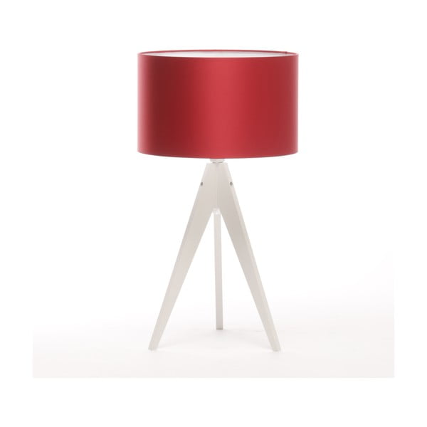 Stolní lampa Artist Red/White, 65 cm