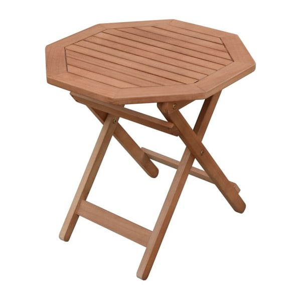 Zahradní skládací odkládací stolek z eukalyptového dřeva ADDU Mayfield