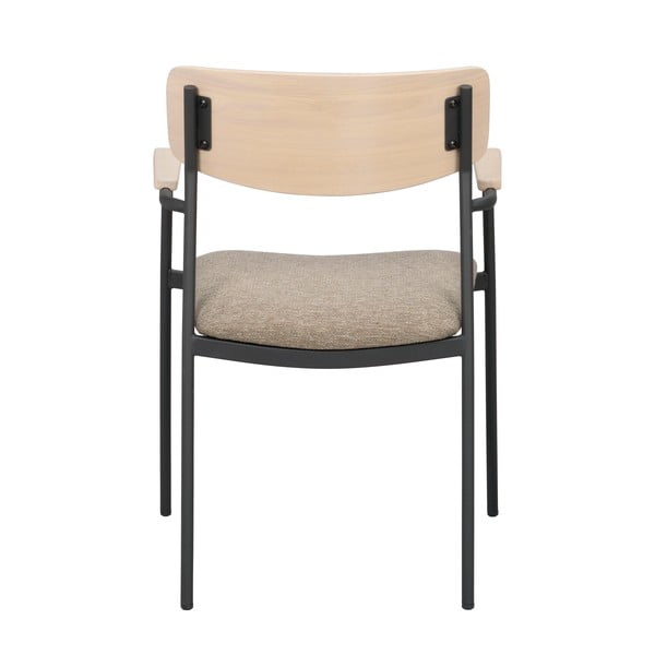 Jídelní židle v béžovo-přírodní barvě v sadě 2 ks Maymont – Rowico-image-4