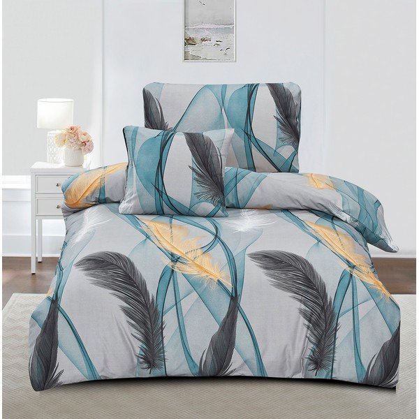 3dílné povlečení na jednolůžko z mikrosaténu 140x200 cm Melissa – My House-image-1