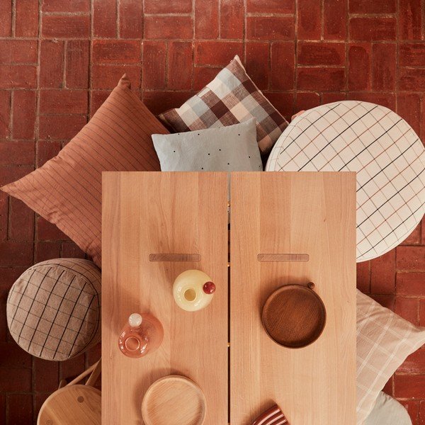 Dřevěný tác ø 20 cm Inka – OYOY Living Design-image-2