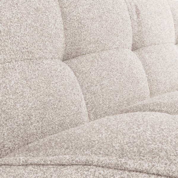 Béžová pohovka z textilie bouclé 204 cm Cluster – vtwonen-image-1
