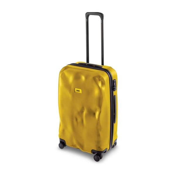 Cestovní kufr Mustard Yellow, 85 l