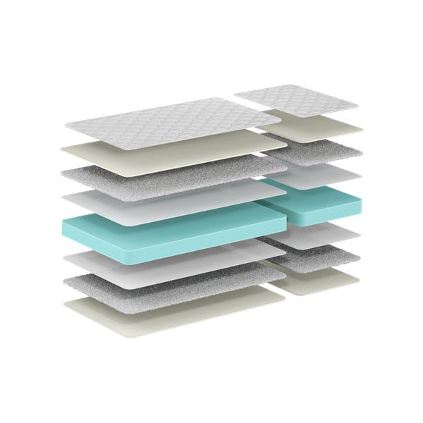 Pěnová dětská matrace 90x140 cm JUMPER – Vipack-image-2